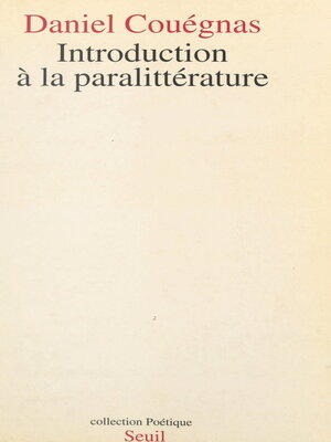 cover image of Introduction à la paralittérature